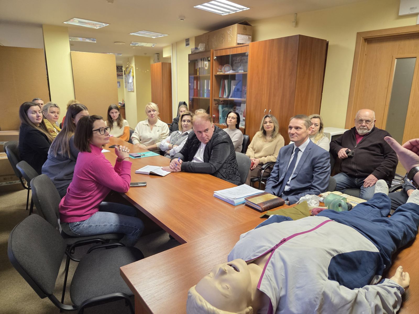 Cеминар-практикум «Оказание первой доврачебной помощи»