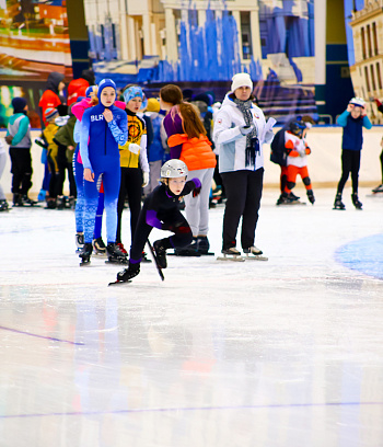 "Зимние потешки 2023" по конькобежному спорту