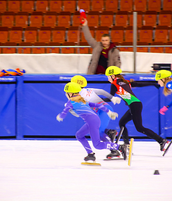 Открытое первенство Центра  по шорт- треку "Зимние потешки" 2023