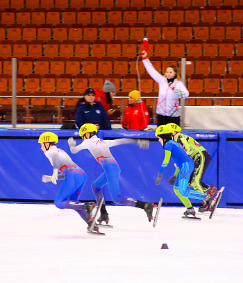 Открытое первенство Центра  по шорт- треку "Зимние потешки" 2023