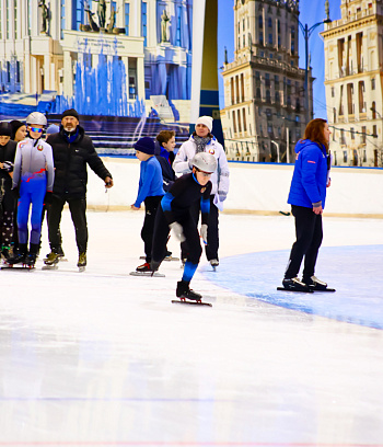"Зимние потешки 2023" по конькобежному спорту