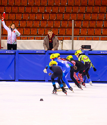 Открытое первенство Центра  по шорт- треку "Зимние потешки" 2023