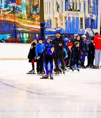 "Зимние потешки 2023" по конькобежному спорту