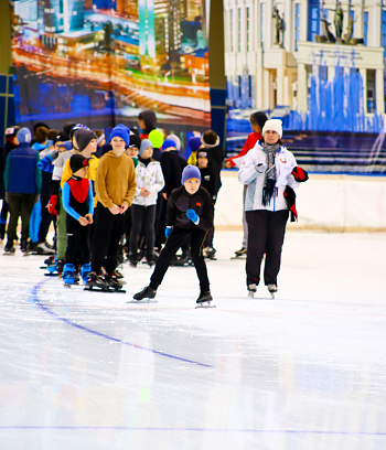 "Зимние потешки 2023" по конькобежному спорту