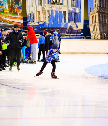 "Зимние потешки 2023" по конькобежному спорту