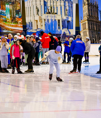 "Зимние потешки 2023" по конькобежному спорту