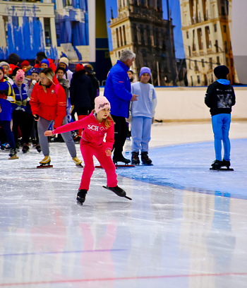"Зимние потешки 2023" по конькобежному спорту