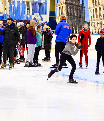 "Зимние потешки 2023" по конькобежному спорту