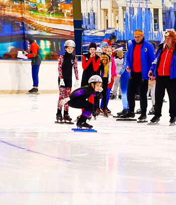 "Зимние потешки 2023" по конькобежному спорту