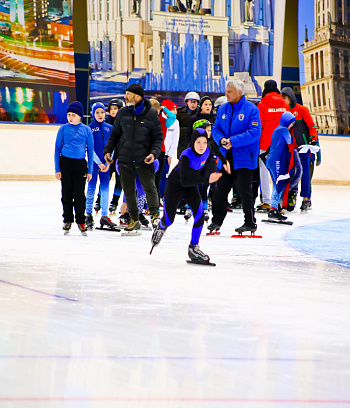 "Зимние потешки 2023" по конькобежному спорту