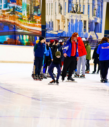 "Зимние потешки 2023" по конькобежному спорту