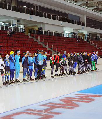 1 этап открытого кубка г. Минска по конькобежному спорту