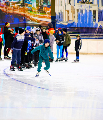 "Зимние потешки 2023" по конькобежному спорту