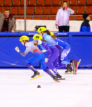 Открытое первенство Центра  по шорт- треку "Зимние потешки" 2023