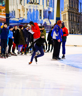 "Зимние потешки 2023" по конькобежному спорту