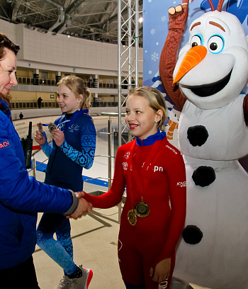 "Зимние потешки 2023" по конькобежному спорту