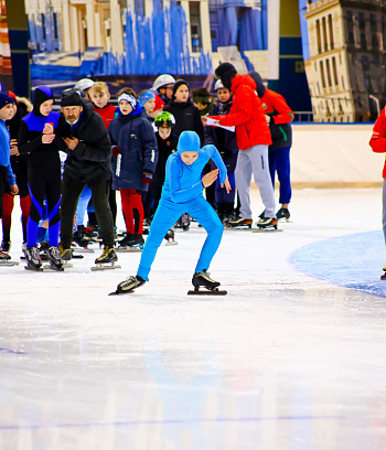"Зимние потешки 2023" по конькобежному спорту
