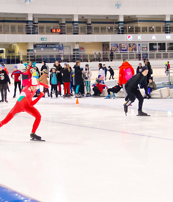 "Зимние потешки 2023" по конькобежному спорту