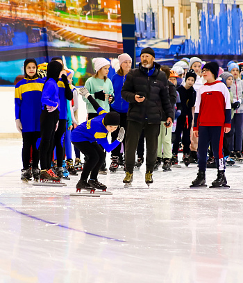 "Зимние потешки 2023" по конькобежному спорту