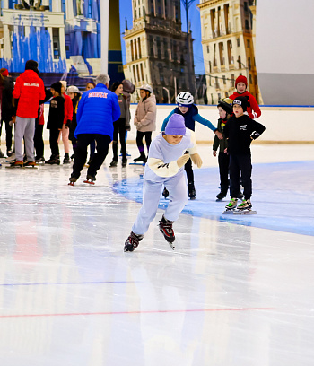 "Зимние потешки 2023" по конькобежному спорту