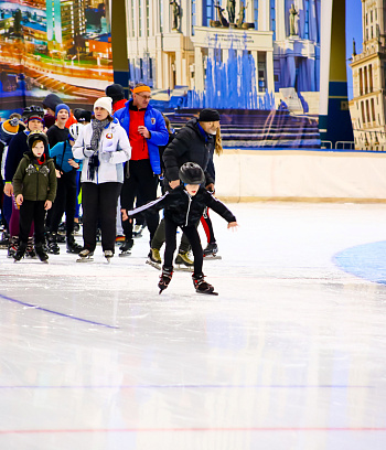 "Зимние потешки 2023" по конькобежному спорту