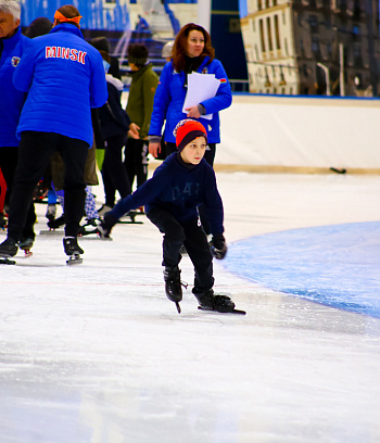 "Зимние потешки 2023" по конькобежному спорту