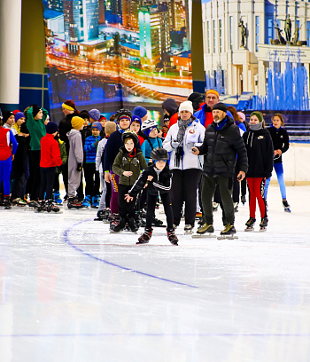 "Зимние потешки 2023" по конькобежному спорту