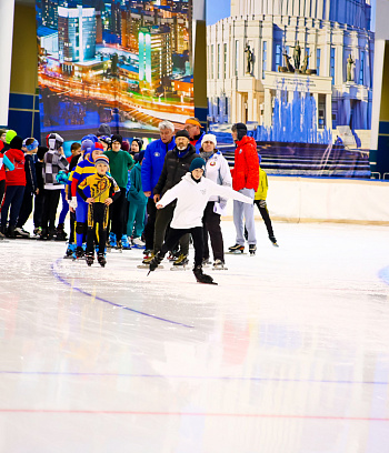 "Зимние потешки 2023" по конькобежному спорту