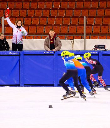 Открытое первенство Центра  по шорт- треку "Зимние потешки" 2023