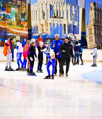 "Зимние потешки 2023" по конькобежному спорту