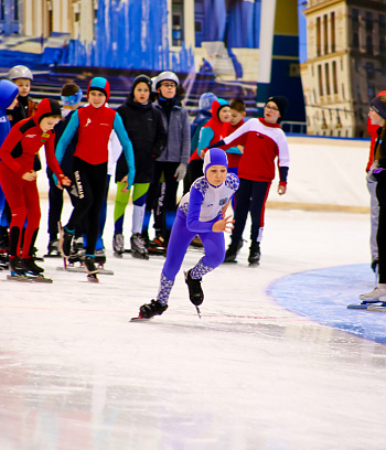 "Зимние потешки 2023" по конькобежному спорту