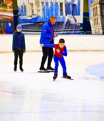 "Зимние потешки 2023" по конькобежному спорту