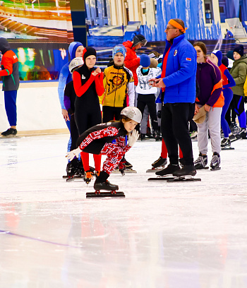 "Зимние потешки 2023" по конькобежному спорту