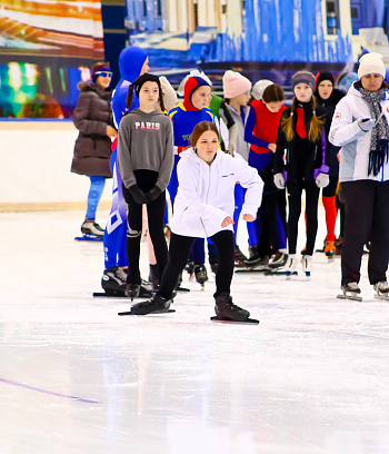 "Зимние потешки 2023" по конькобежному спорту