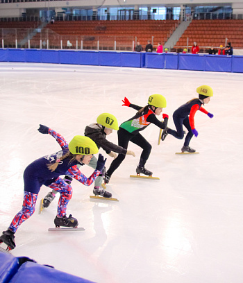 Открытое первенство Центра  по шорт- треку "Зимние потешки" 2023