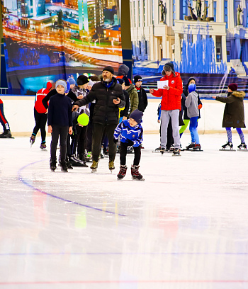 "Зимние потешки 2023" по конькобежному спорту