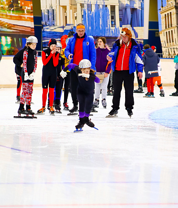 "Зимние потешки 2023" по конькобежному спорту