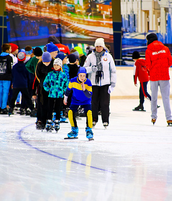"Зимние потешки 2023" по конькобежному спорту