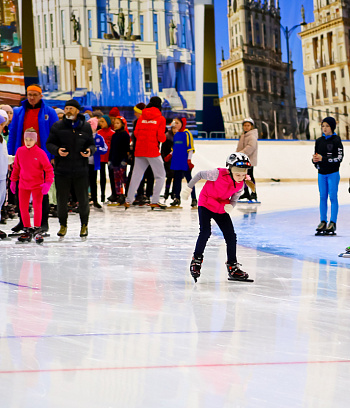 "Зимние потешки 2023" по конькобежному спорту