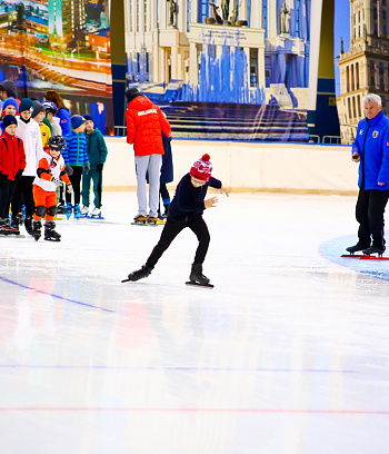 "Зимние потешки 2023" по конькобежному спорту