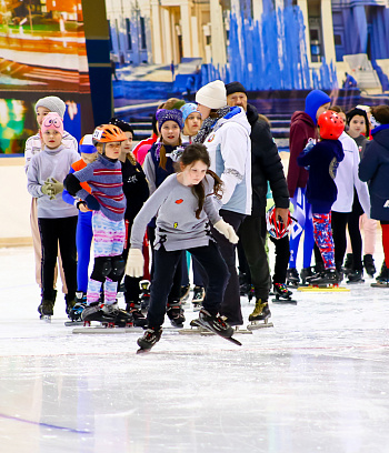 "Зимние потешки 2023" по конькобежному спорту