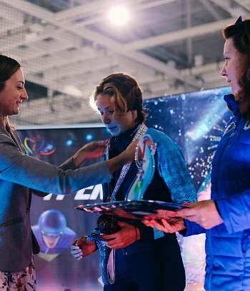 1 этап открытого кубка г. Минска по конькобежному спорту