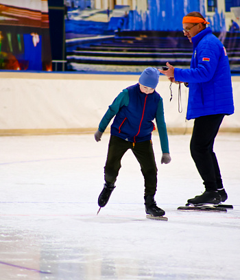 "Зимние потешки 2023" по конькобежному спорту