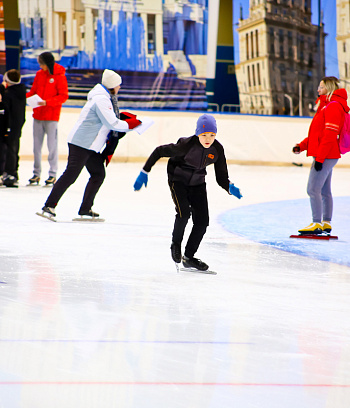 "Зимние потешки 2023" по конькобежному спорту