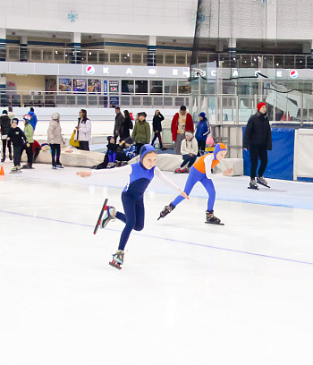"Зимние потешки 2023" по конькобежному спорту
