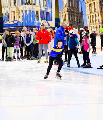 "Зимние потешки 2023" по конькобежному спорту