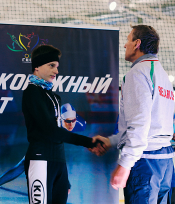 1 этап открытого кубка г. Минска по конькобежному спорту