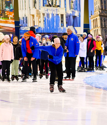 "Зимние потешки 2023" по конькобежному спорту