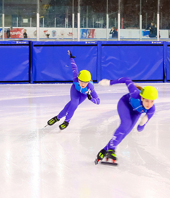 Открытое первенство Центра  по шорт- треку "Зимние потешки" 2023
