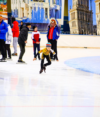 "Зимние потешки 2023" по конькобежному спорту